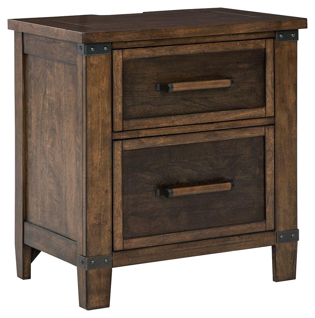 Wyattfield - Table de chevet à deux tiroirs