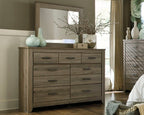 Commode et miroir Zelen