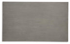 Table à manger et chaises Stonehollow blanc/gris avec banc (ensemble de 6)
