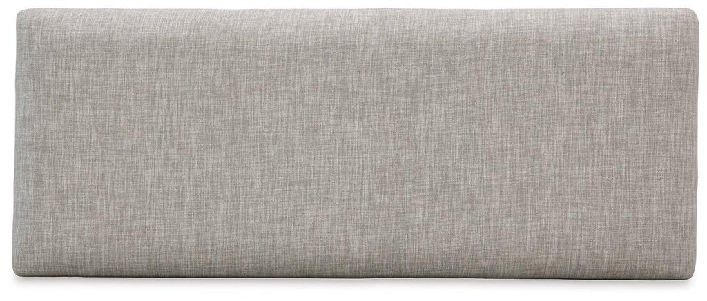 Table à manger et chaises Stonehollow blanc/gris avec banc (ensemble de 6)