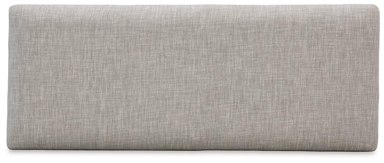 Table à manger et chaises Stonehollow blanc/gris avec banc (ensemble de 6)