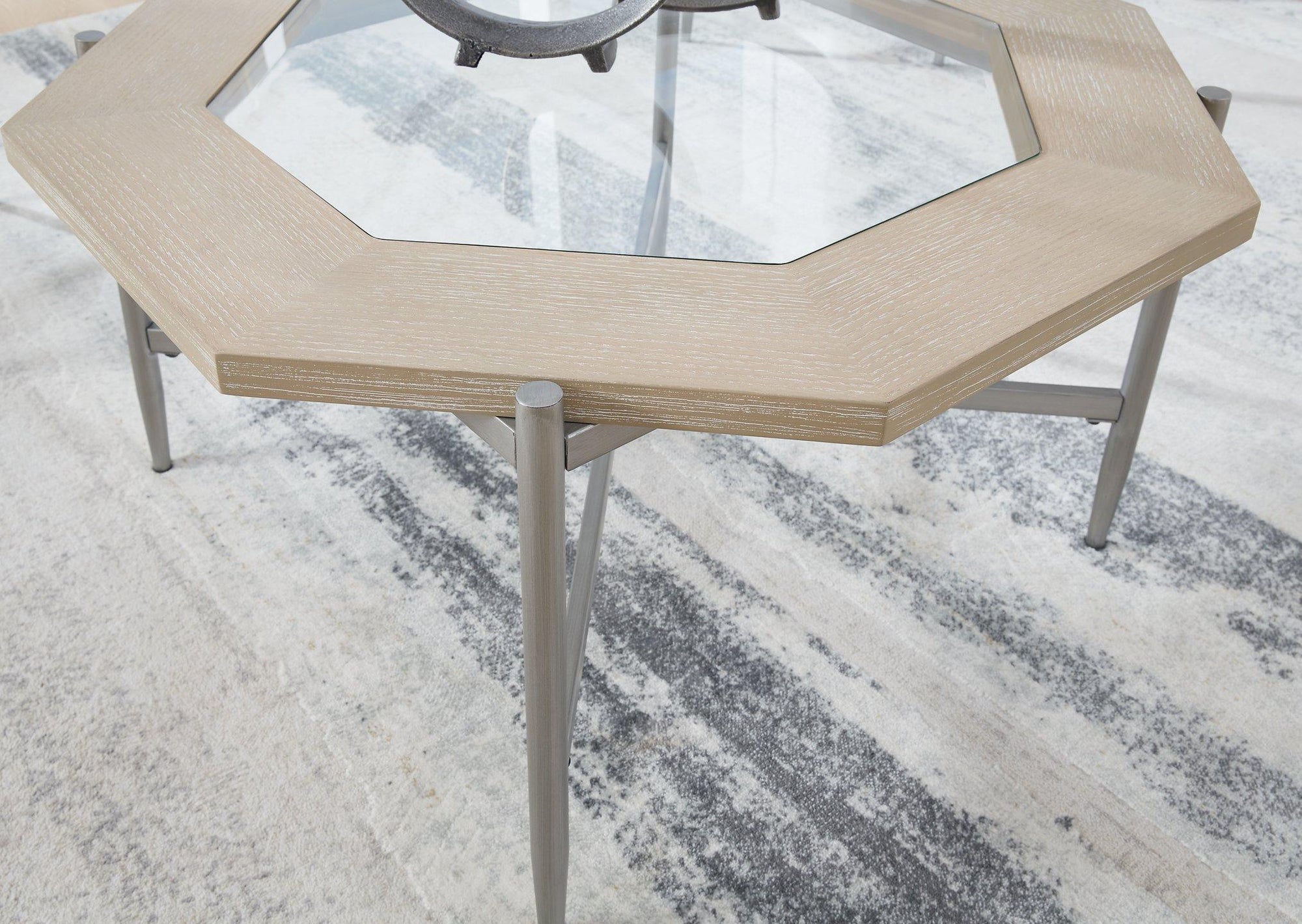 Table en biscuit Varlowe (ensemble de 3)