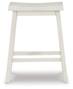 Tabouret de bar Stuven blanc (lot de 2)