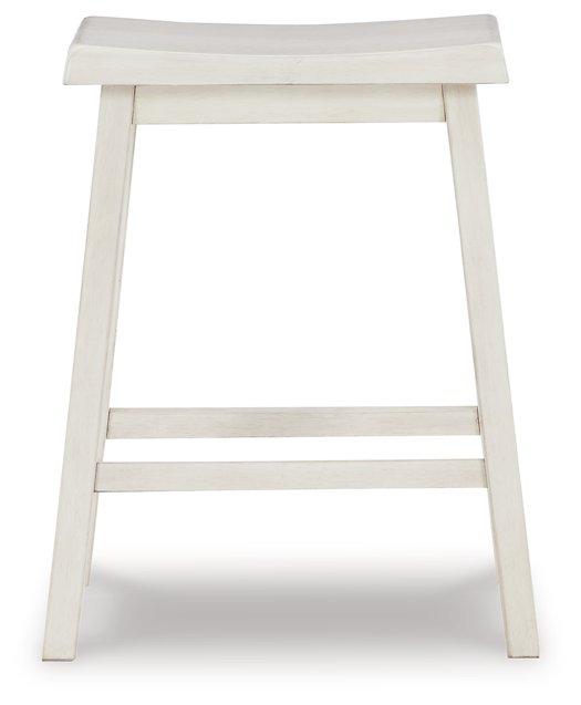 Tabouret de bar Stuven blanc (lot de 2)