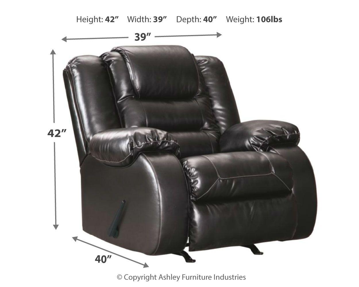 Vacherie - Fauteuil inclinable à bascule