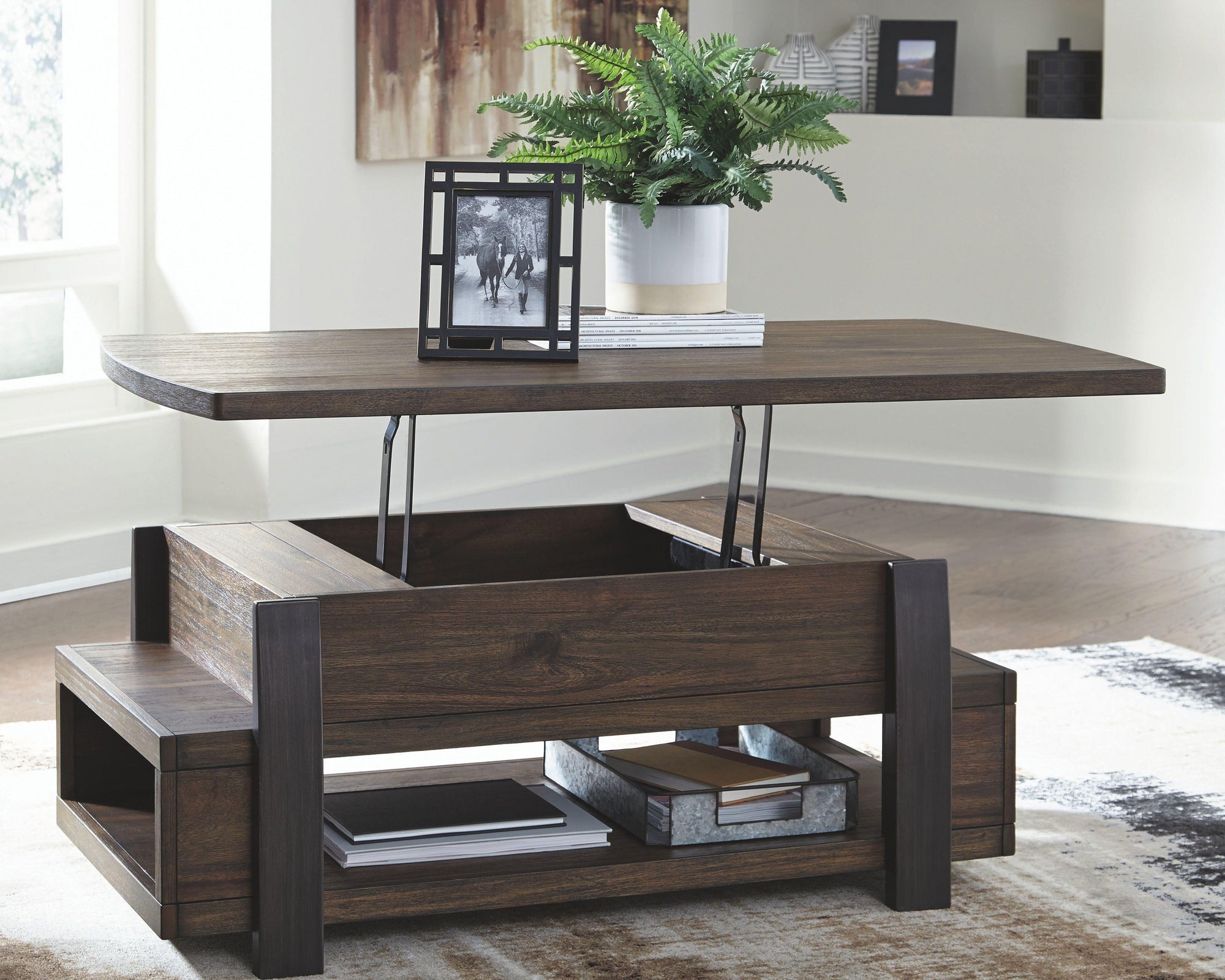 Vailbry - Table basse relevable