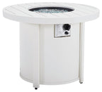 Sundown Treasure - Table ronde avec foyer
