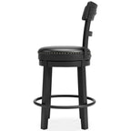 Valebeck - Tabouret de bar pivotant Uph (1/cn)