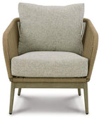 Chaise longue Swiss Valley avec coussin (lot de 2)