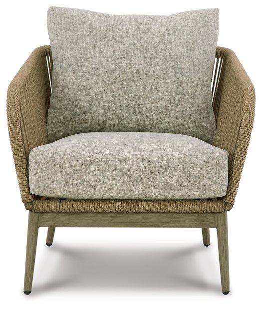 Chaise longue Swiss Valley avec coussin (lot de 2)