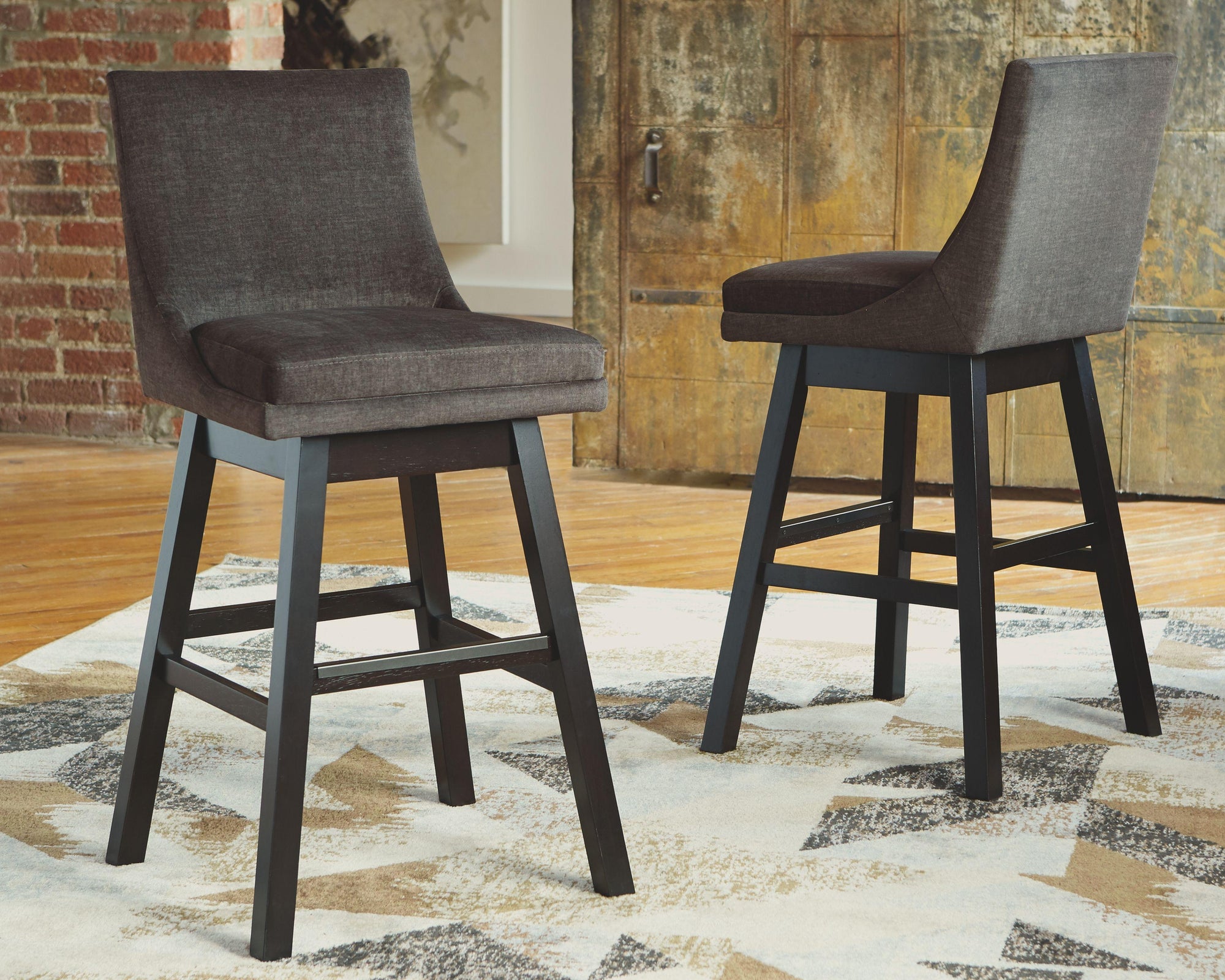 Tallenger - Tabouret de bar haut pivotant (2/boîte)