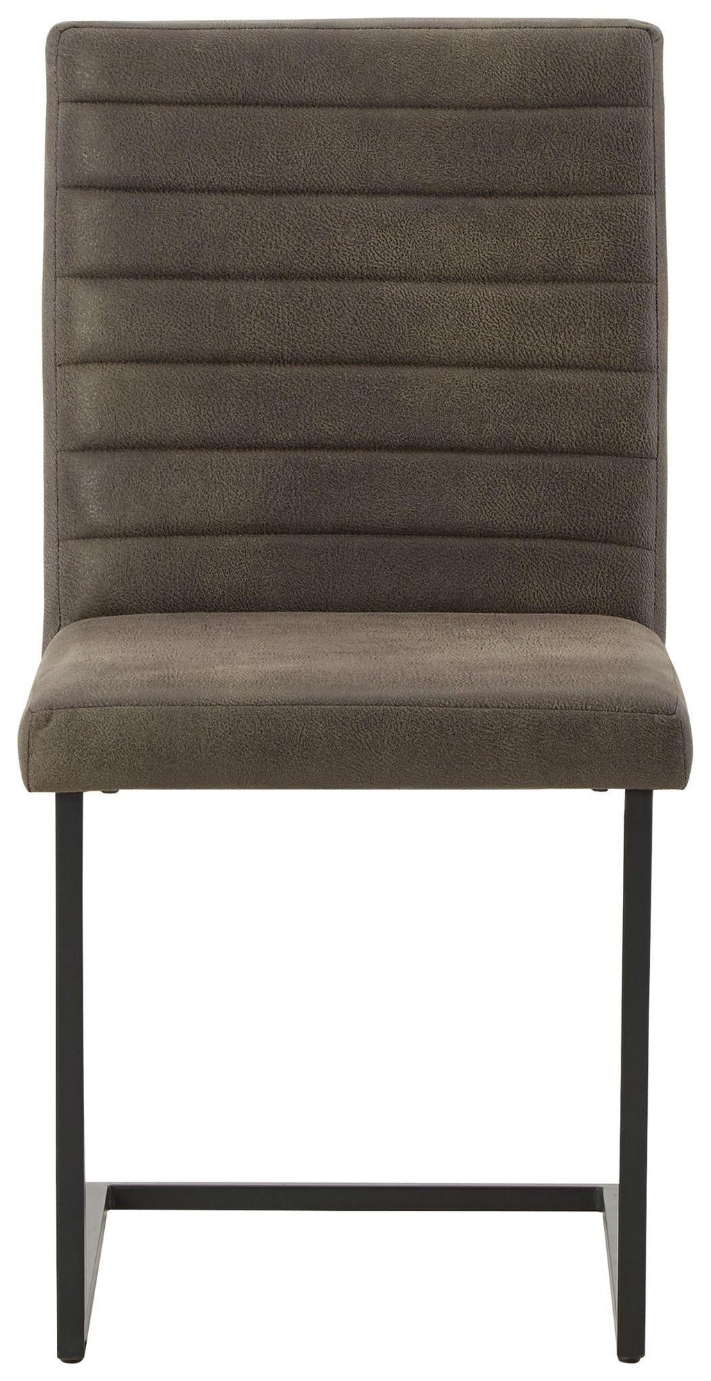 Strumford - Chaise de salle à manger en tissu (2 pièces)