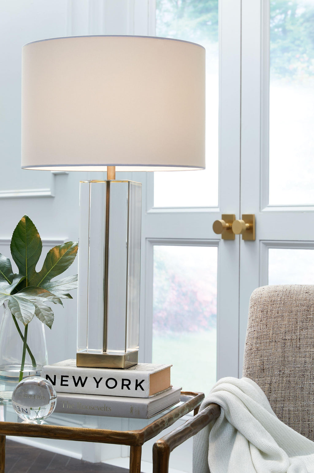 Teelsen - Lampe de table en cristal (1/cn)