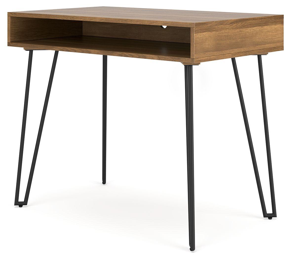 Strumford - Bureau à domicile avec 1 espace de rangement ouvert