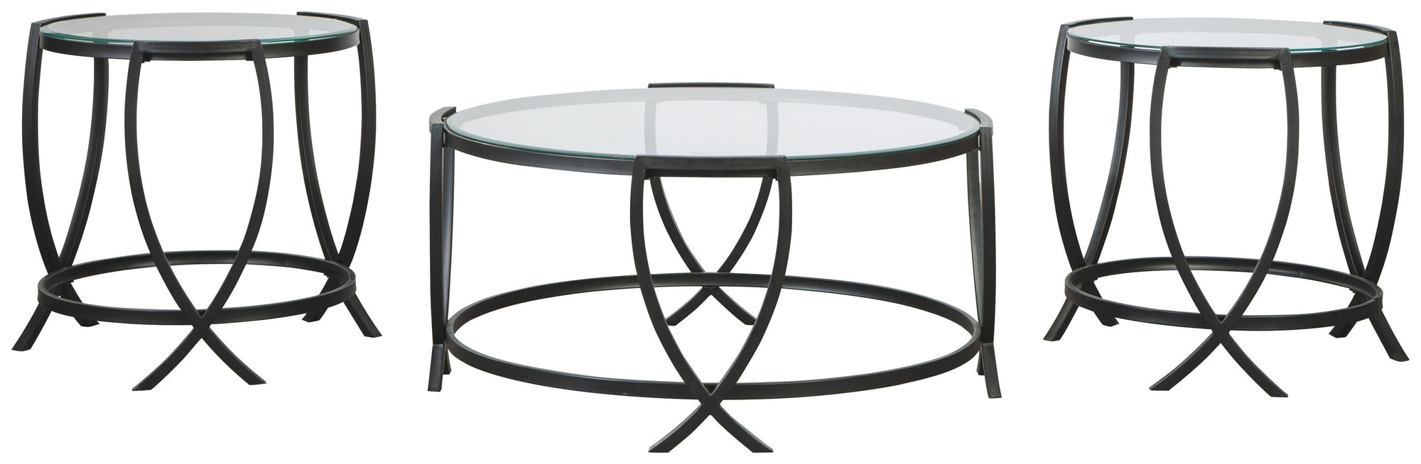 Tarrin - Ensemble de table d'appoint (3/cn)