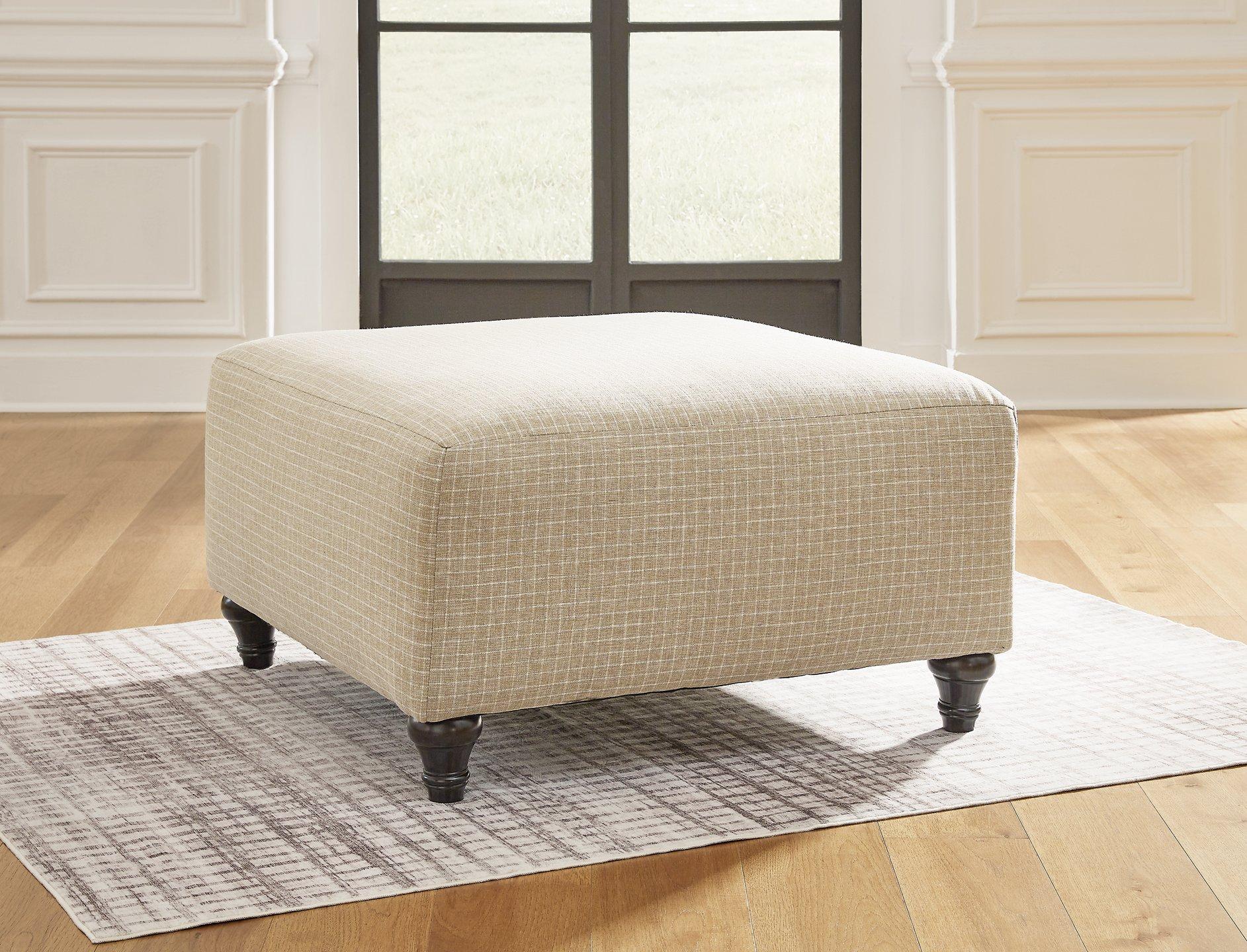 Pouf d'appoint surdimensionné en grès Valerani
