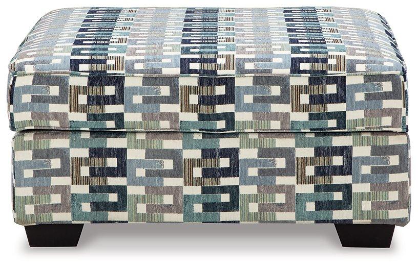 Pouf Valerano avec rangement