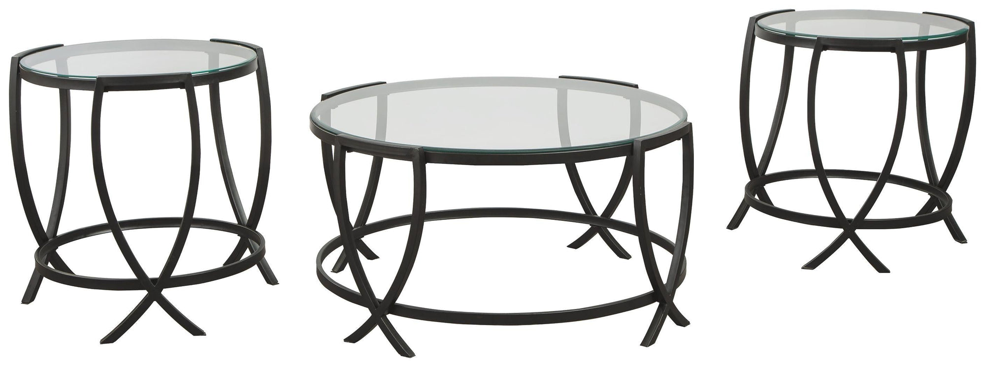 Tarrin - Ensemble de table d'appoint (3/cn)