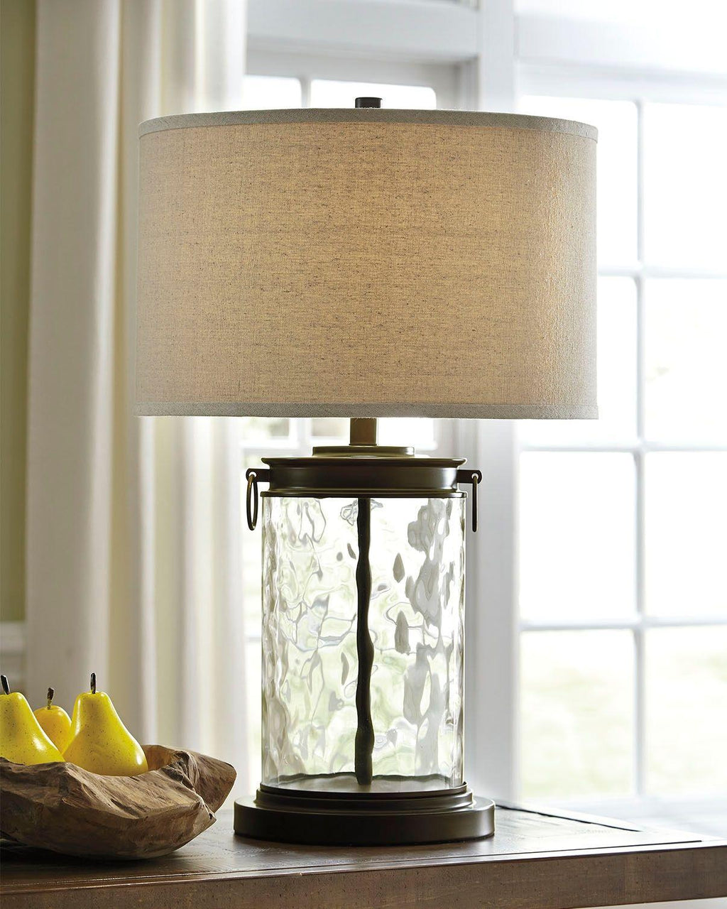 Tailynn - Lampe de table en verre (1/cn)