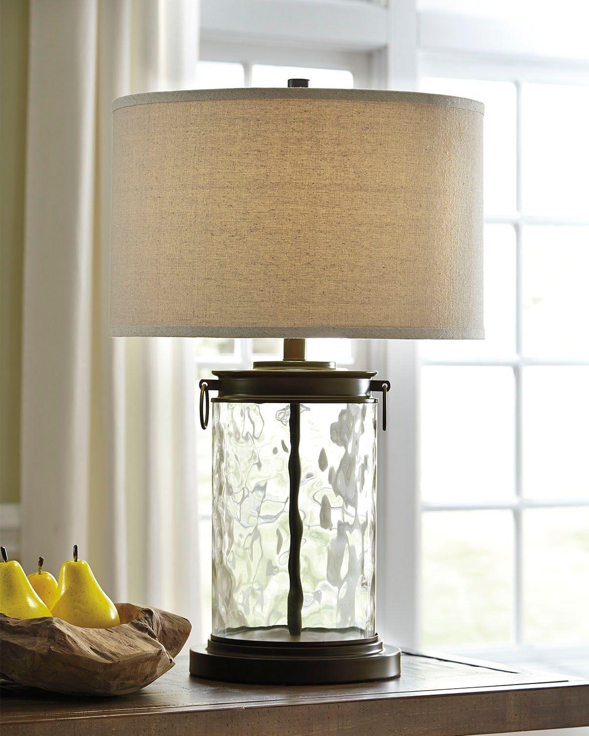 Tailynn - Lampe de table en verre (1/cn)