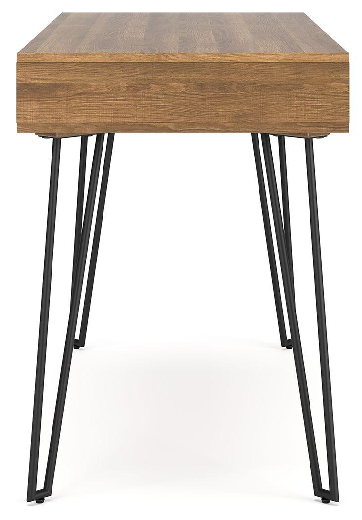 Strumford - Bureau à domicile avec 2 rangements ouverts