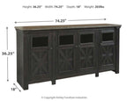 Tyler Creek - Meuble TV extra large