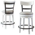 Valebeck - Tabouret de bar pivotant Uph (1/cn)