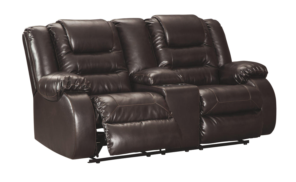 Vacherie - Causeuse double avec console