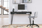 Strumford - Bureau à domicile avec 2 rangements ouverts