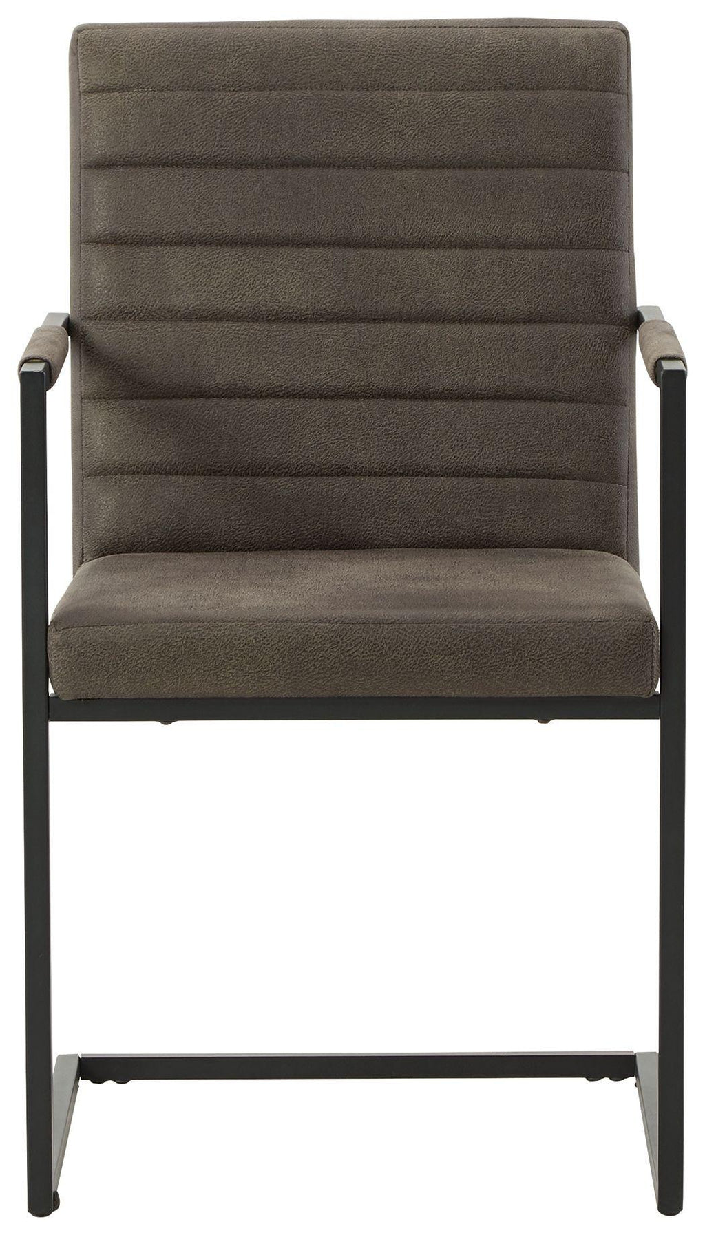 Strumford - Chaise de salle à manger avec accoudoirs (2/cn)
