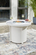 Sundown Treasure - Table ronde avec foyer