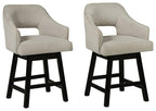 Ensemble de 2 tabourets de bar Tallenger