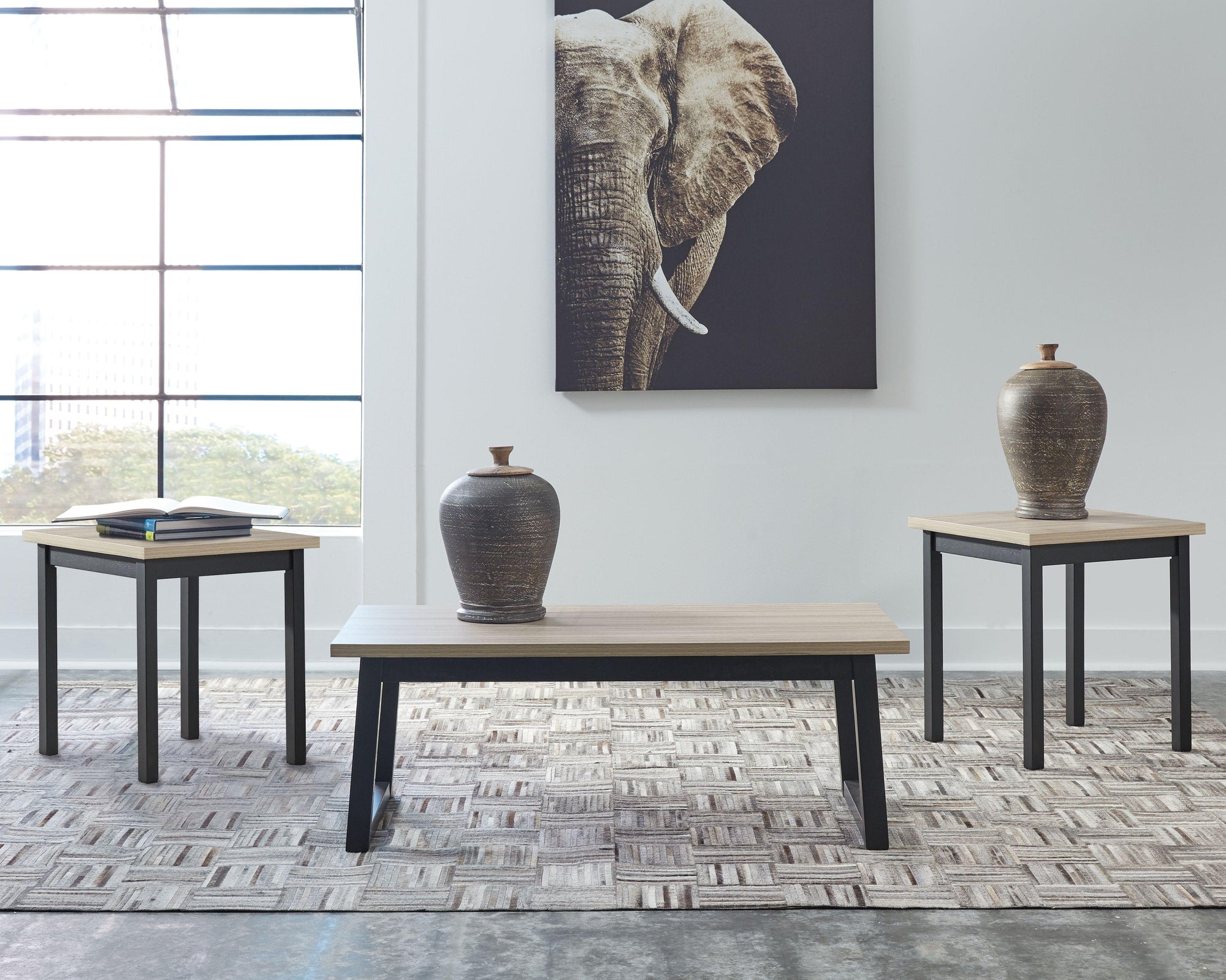 Waylowe - Ensemble de tables d'appoint (3/cn)