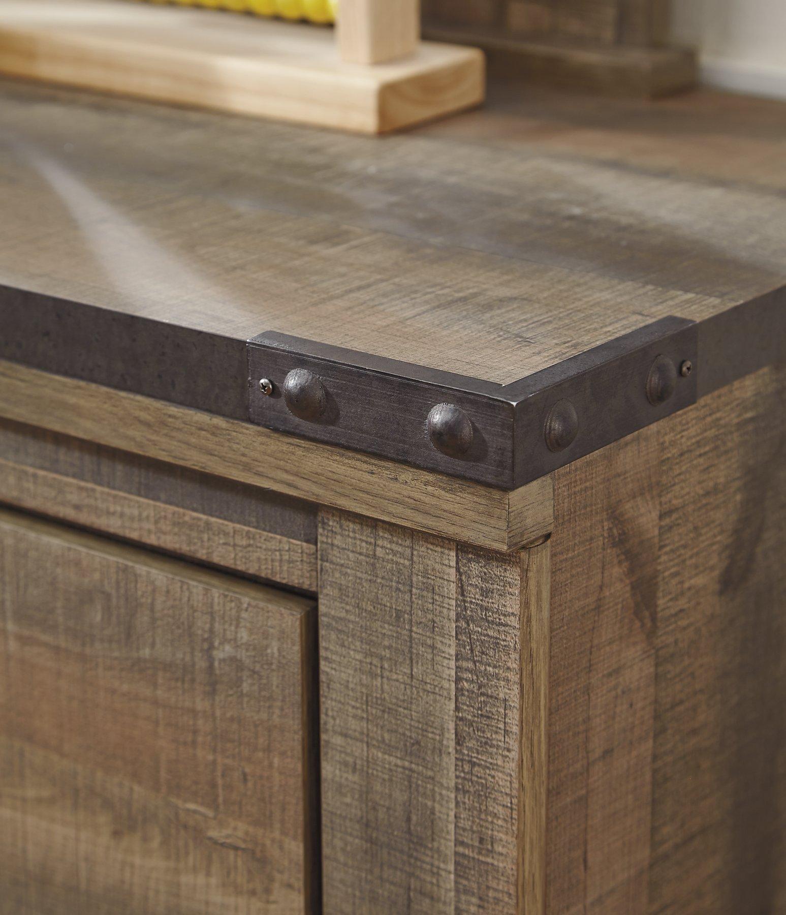 Commode Trinell avec foyer électrique