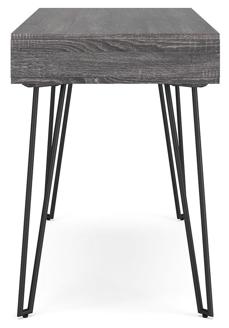 Strumford - Bureau à domicile avec 2 rangements ouverts