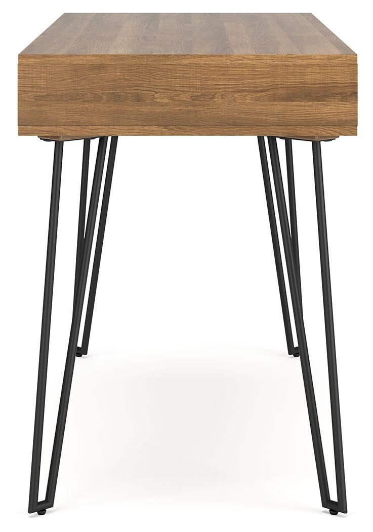 Strumford - Bureau à domicile avec 2 rangements ouverts