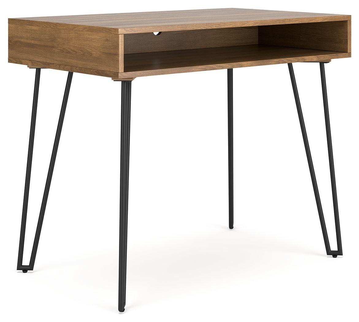 Strumford - Bureau à domicile avec 1 espace de rangement ouvert