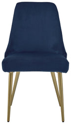 Wynora - Chaise de salle à manger en tissu (2 pièces)