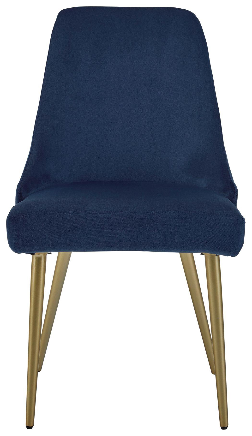 Wynora - Chaise de salle à manger en tissu (2 pièces)