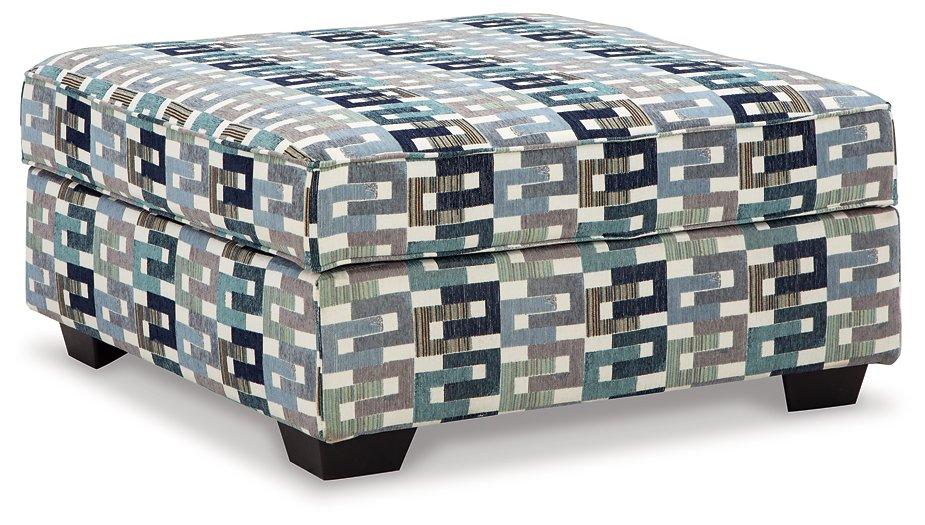 Pouf Valerano avec rangement