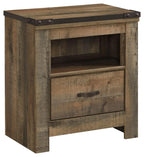 Trinell - Table de chevet à un tiroir