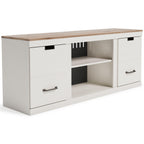 Vaibryn - Meuble TV LG avec option cheminée