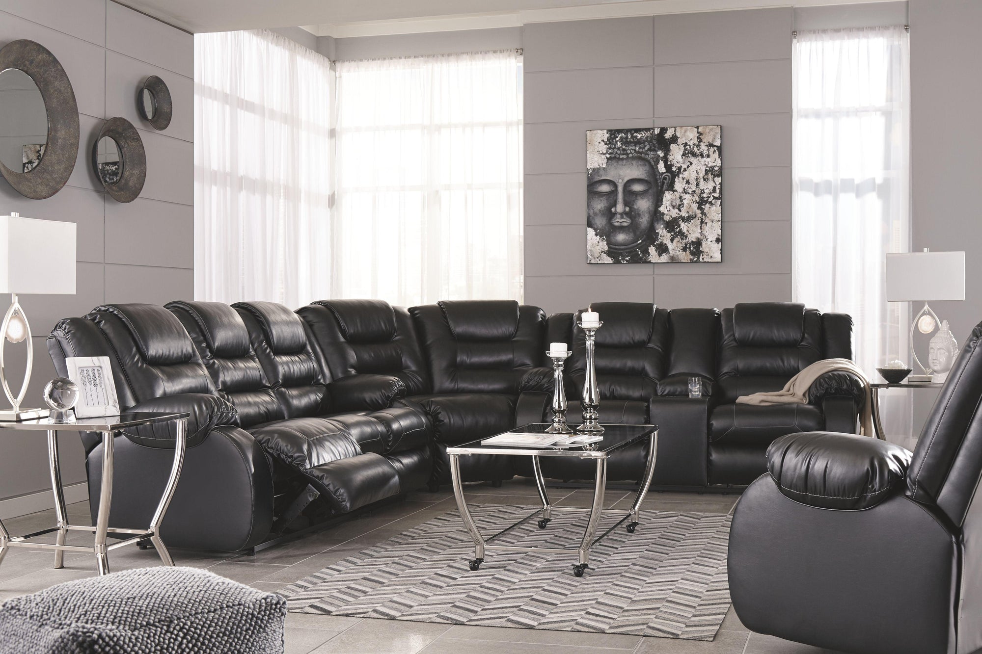 Vacherie - Fauteuil inclinable à bascule