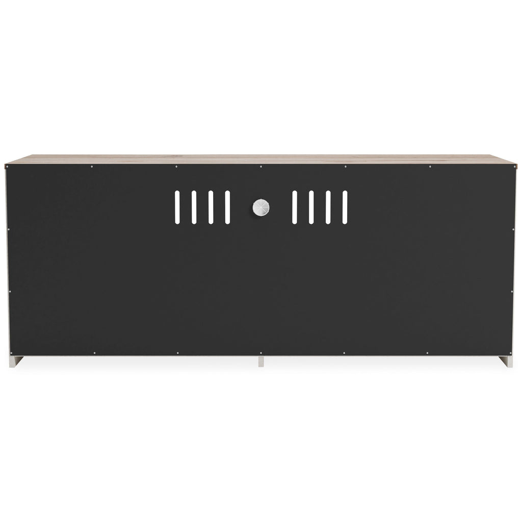 Vaibryn - Meuble TV LG avec option cheminée