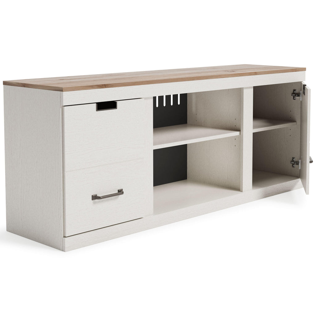 Vaibryn - Meuble TV LG avec option cheminée