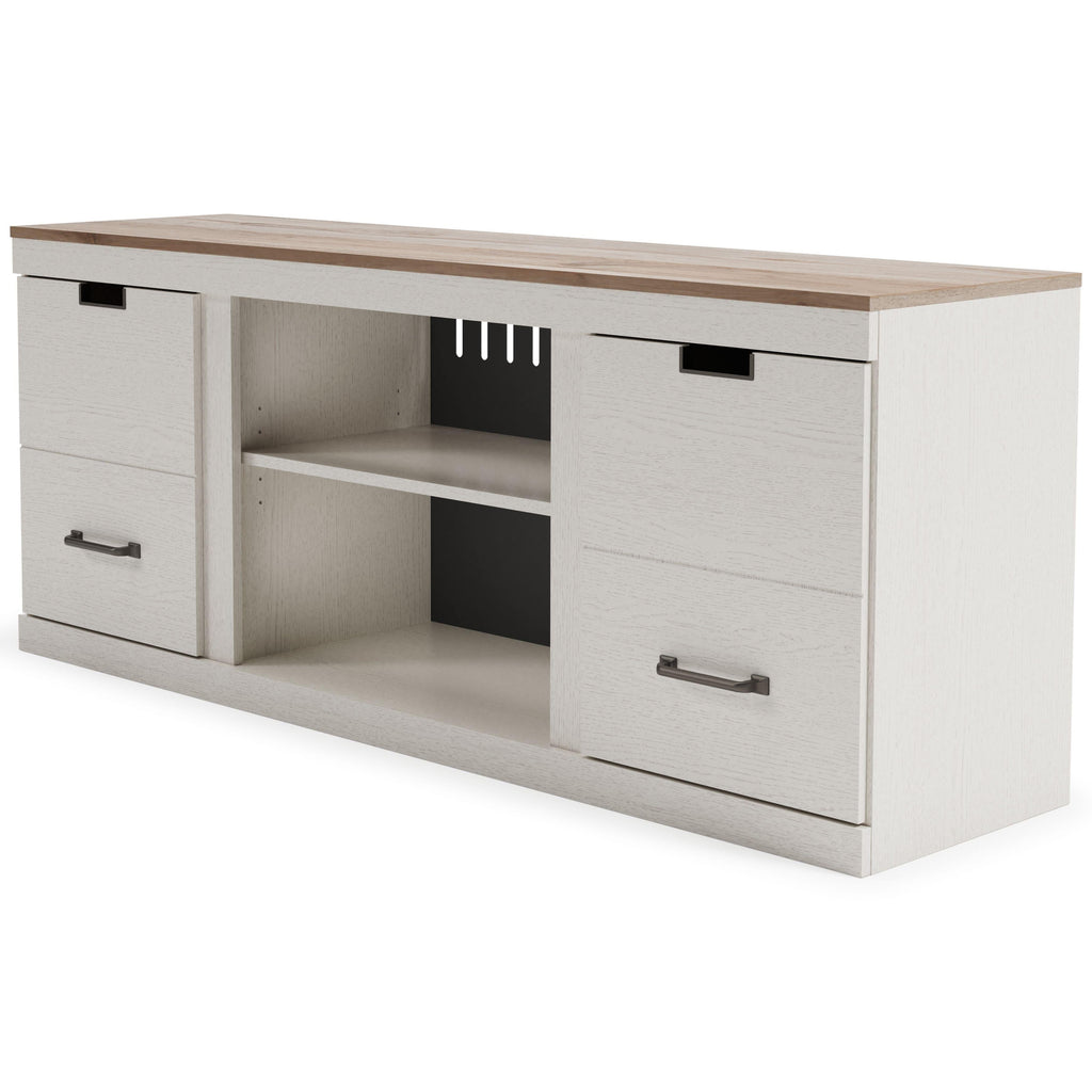 Vaibryn - Meuble TV LG avec option cheminée