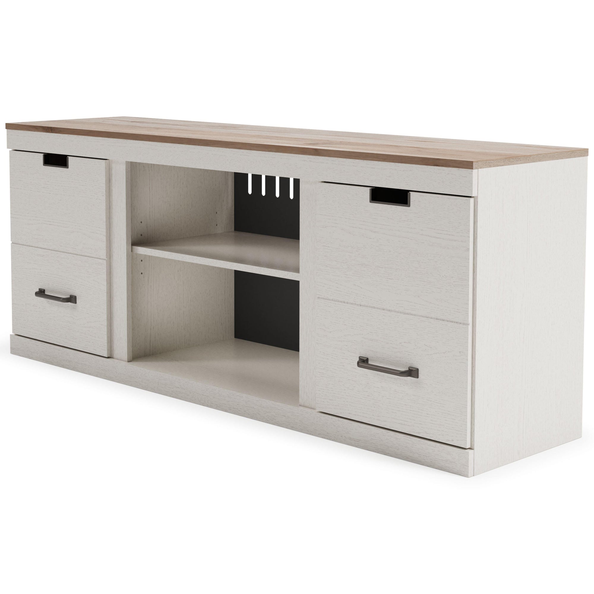 Vaibryn - Meuble TV LG avec option cheminée