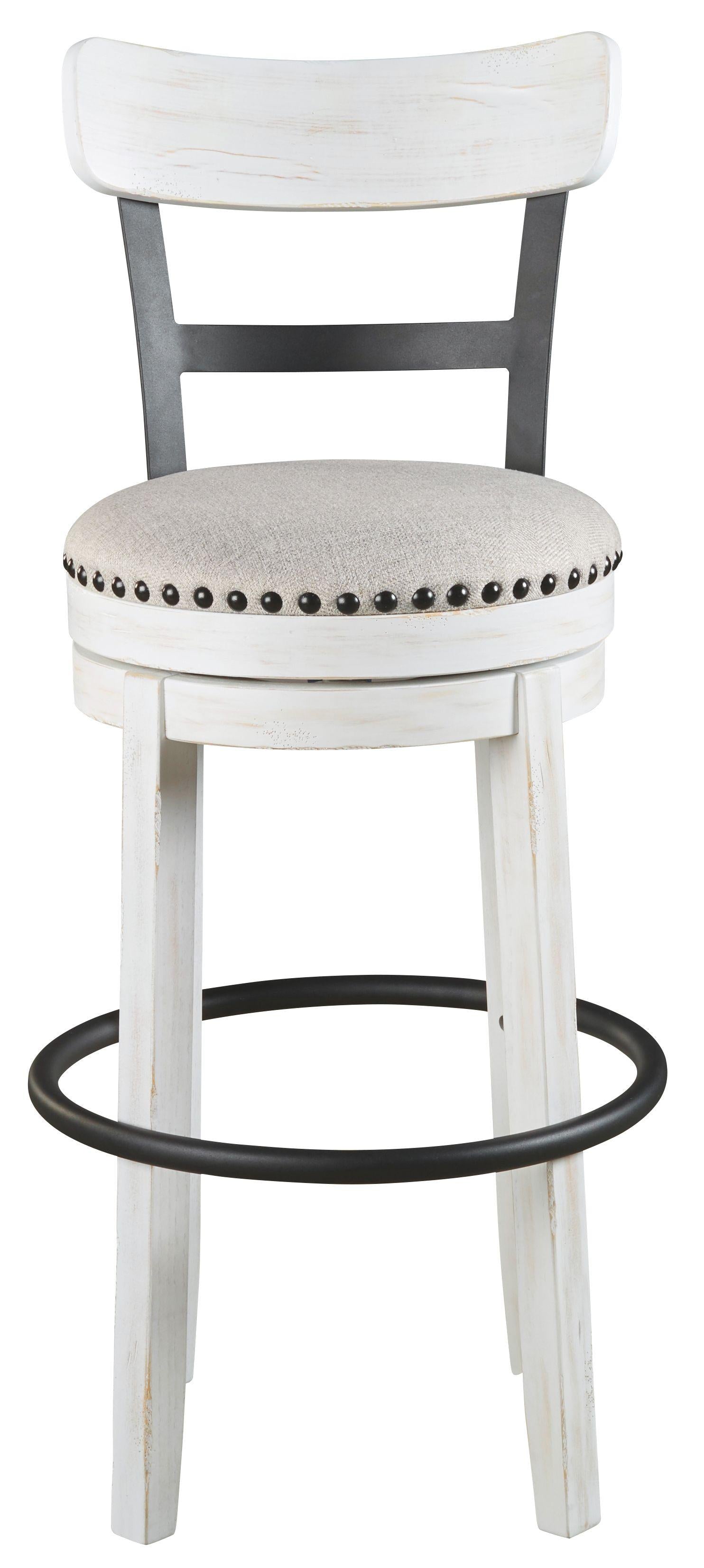 Valebeck - Tabouret de bar haut pivotant (1/cn)