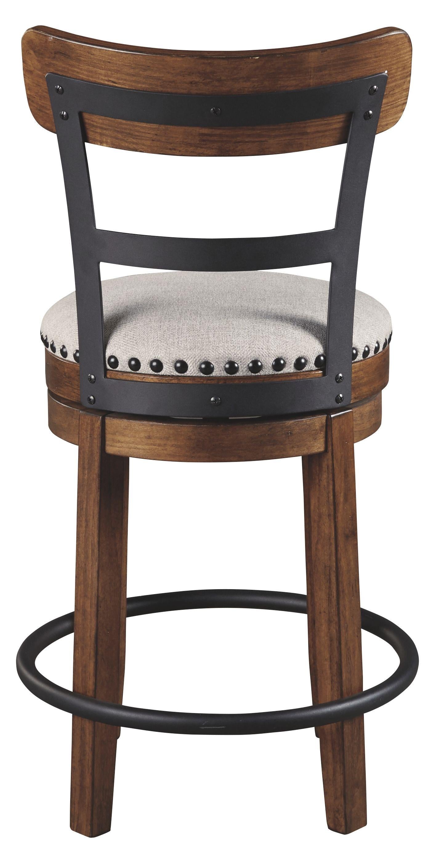 Valebeck - Tabouret de bar pivotant Uph (1/cn)