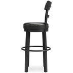 Valebeck - Tabouret de bar haut pivotant (1/cn)